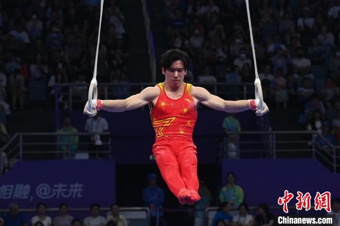 张博恒杭州亚运会体操全能赛夺冠刷新个人最佳
