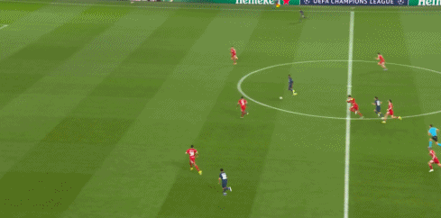 欧冠14决赛首回合巴黎圣日耳曼2-0利物浦 杜埃克