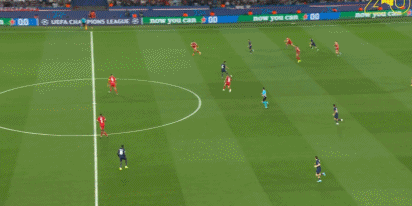 欧冠14决赛首回合巴黎圣日耳曼2-0利物浦 杜埃克