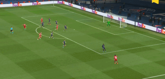 欧冠14决赛首回合巴黎圣日耳曼2-0利物浦 杜埃克