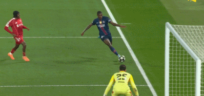 欧冠14决赛首回合巴黎圣日耳曼2-0利物浦 杜埃克